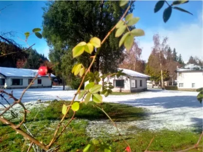 Complejo Valle del Sol en Bariloche - Exteriores cabañas