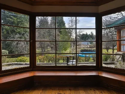 Complejo Valle del Sol en Bariloche - Vista Interior al Exterior