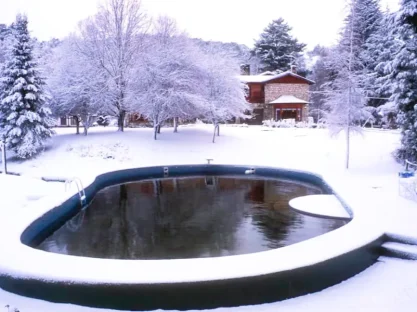 Complejo Valle del Sole en Bariloche - Vista a la Pileta